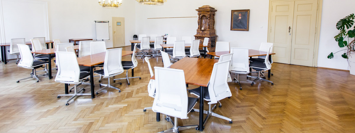 Pronájem historických sálů v těsné blízkosti Pražského hradu